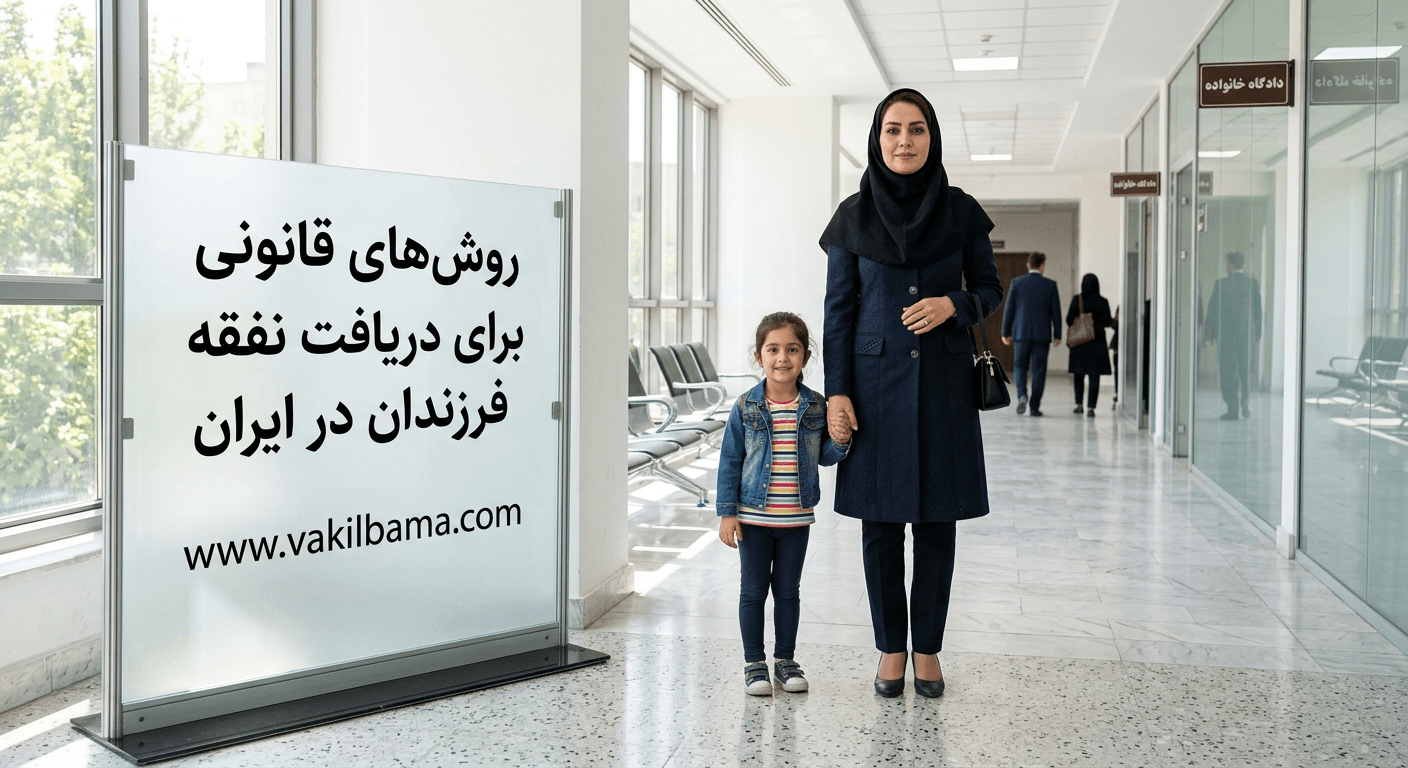 دریافت نفقه برای فرزندان