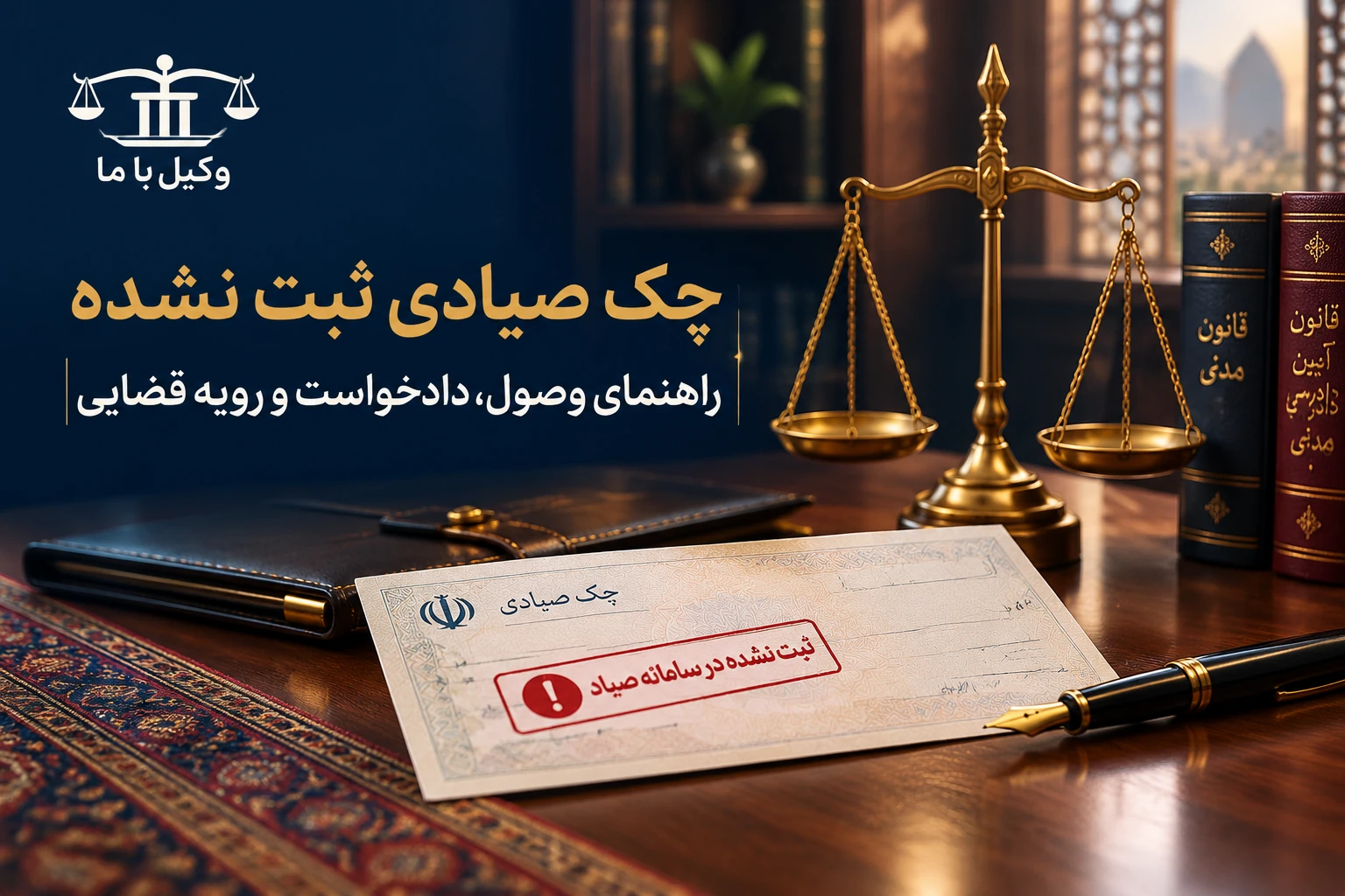 قوانین چک صیادی ثبت نشده